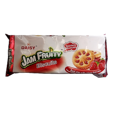 Daisy Jam Fruity Biscuits - Strawberry 155g